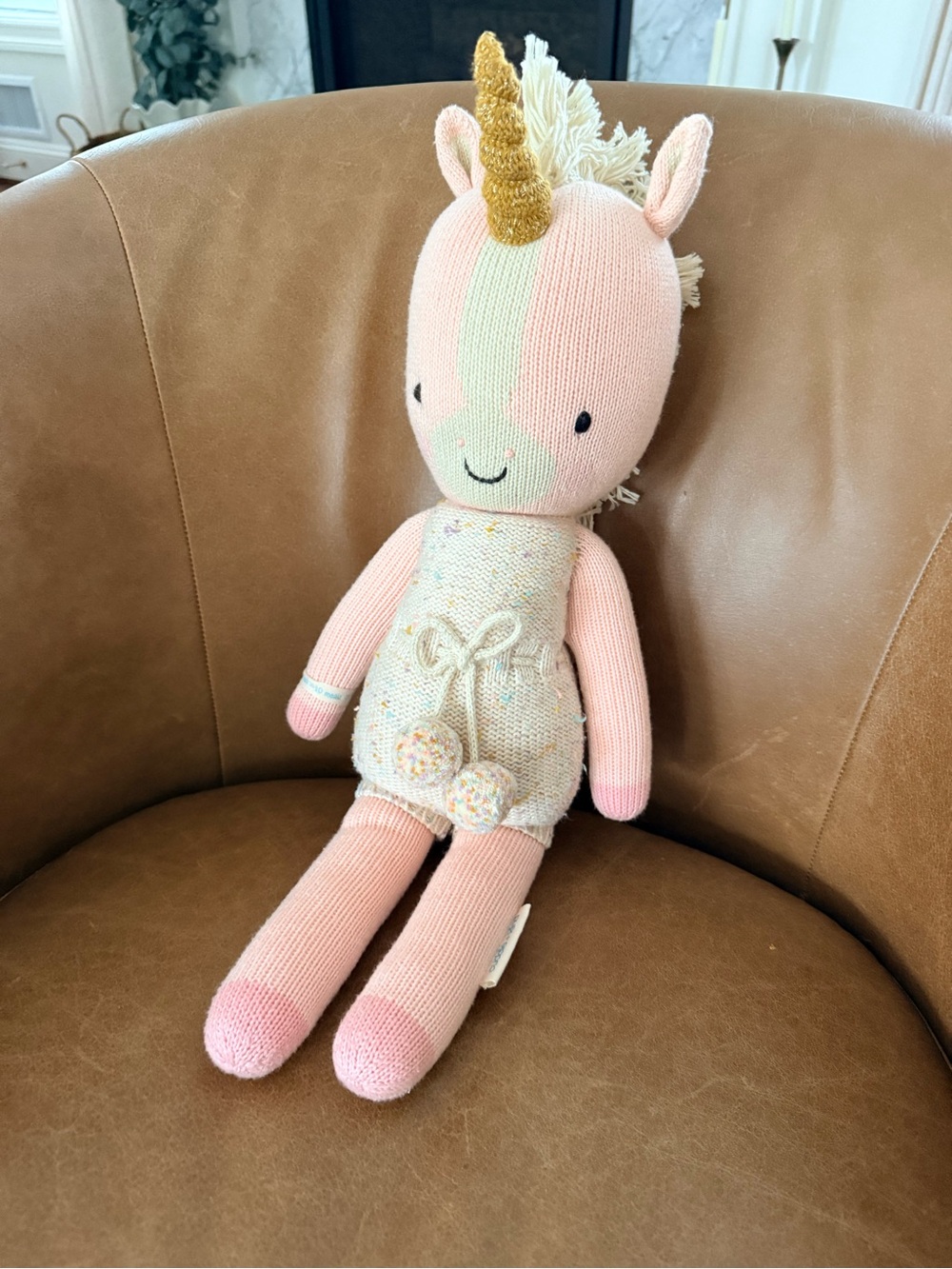 Cuddle and Kind Ella the Unicorn Doll-Large 20 in-Like New
